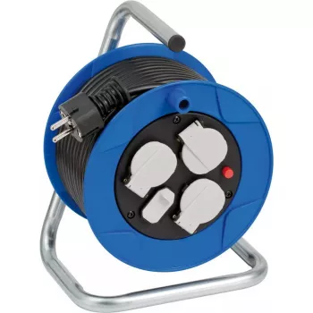 Extensão de energia Brennenstuhl 1079180600 15m 3 tomadas para interior preto azul branco