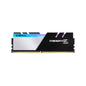 DIMM 16 GB DDR4-3200 (2x 8 GB) Dual-Kit, memória RAM preto/branco, F4-3200C16D-16GTZN, Trident Z Neo, INTEL XMP