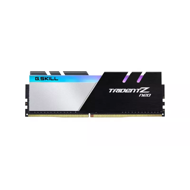 DIMM 16 GB DDR4-3200 (2x 8 GB) Dual-Kit, memória RAM preto/branco, F4-3200C16D-16GTZN, Trident Z Neo, INTEL XMP