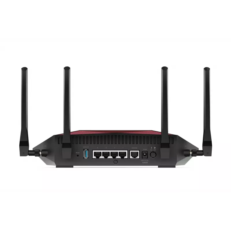 NETGEAR Nighthawk Pro Gaming XR1000 Wi-Fi 6 (802.11ax) router para jogos, 5x Gigabit RJ-45, 1x USB 3.2, de secretária