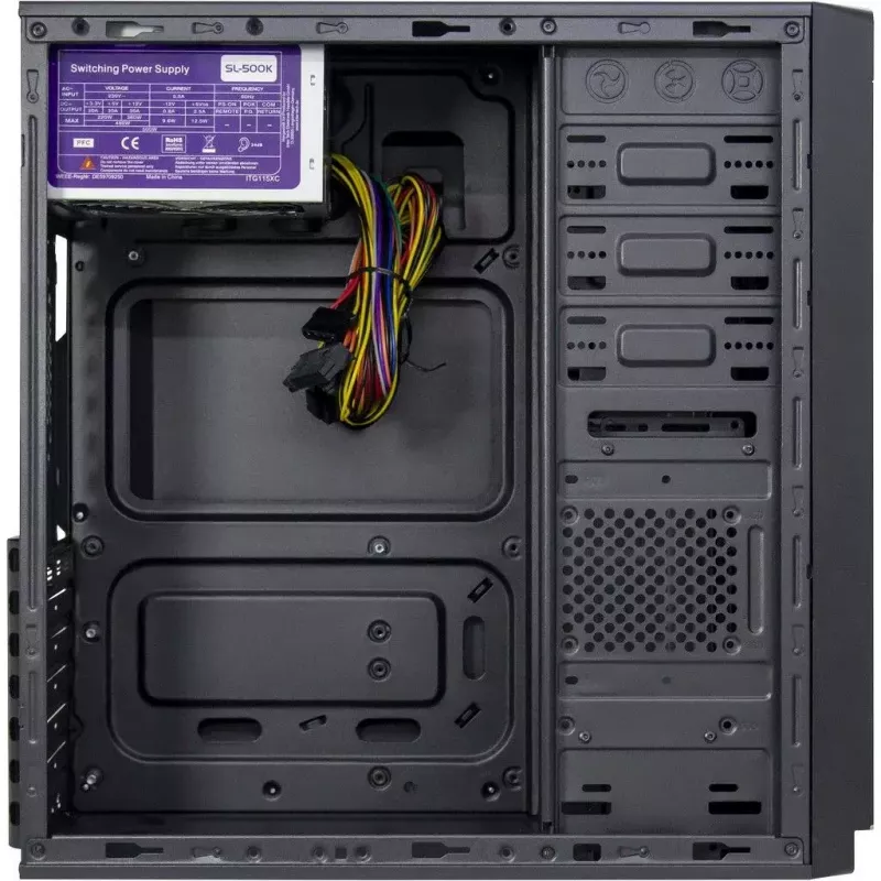 Caixa de PC Inter-Tech IT-5916 Torre Preta