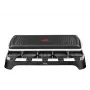 Grelhador de raclette Tefal RE4588 10 pessoas 1350 W preto, aço inoxidável
