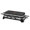 Grelhador de raclette Tefal RE4588 10 pessoas 1350 W preto, aço inoxidável