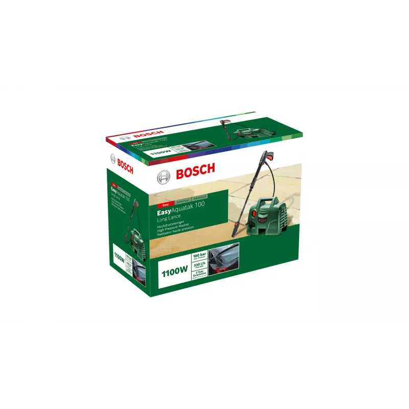 Lavadora de alta pressão Bosch 0 600 8A7 E01 compacta elétrica 5,5 l/h verde