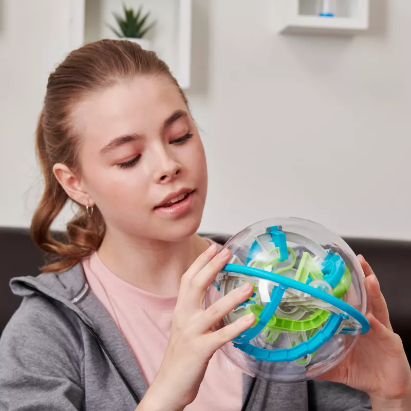 Jogos Perplexus Rebel, jogo de labirinto 3D com 70 obstáculos, brinquedo de puzzle de labirinto, 6 anos