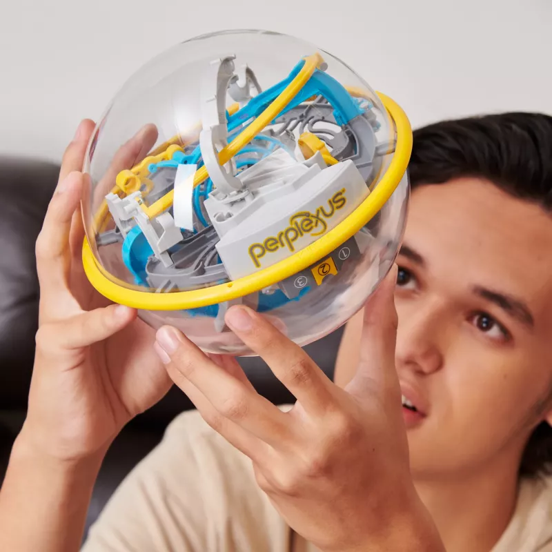 Jogos Perplexus Beast, jogo de labirinto 3D com 100 obstáculos, brinquedo de puzzle de labirinto, 6 ano(s)