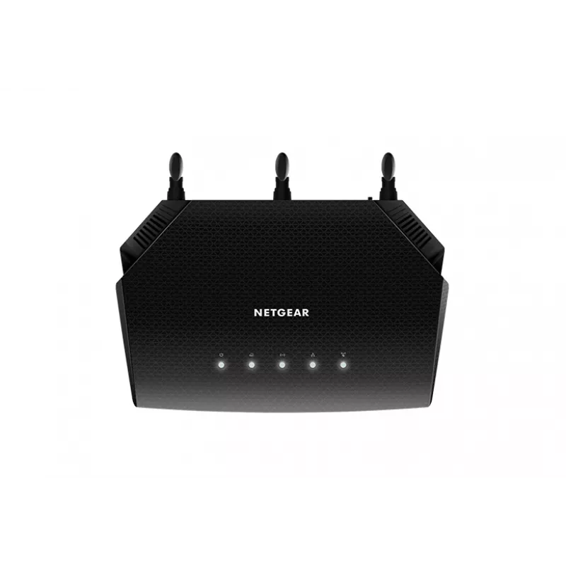 Router NETGEAR Nighthawk 4-Stream AX1800 WiFi 6 (RAX10) router sem fios Gigabit Ethernet dual-band (2,4 GHz / 5 GHz) preto