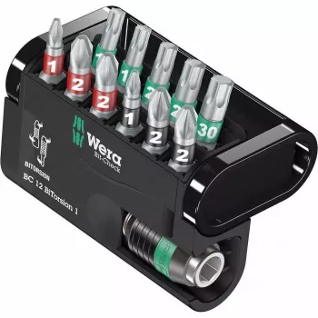 Conjunto de bits de chave de fendas Wera 05057420001 12 peças