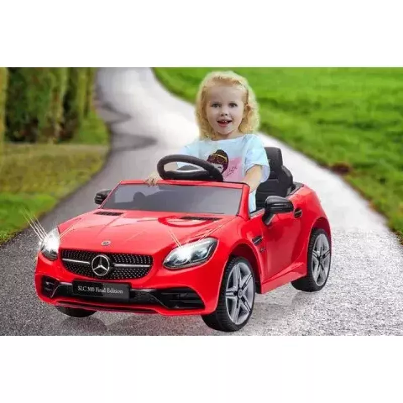 Carro deslizante Jamara Mercedes-Benz SLC a pilhas 12V vermelho