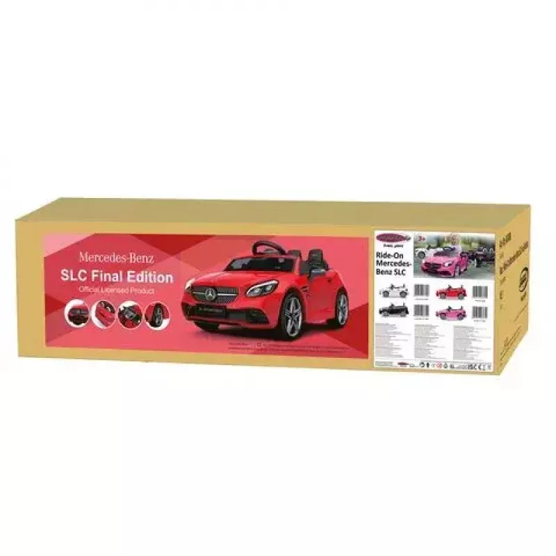 Carro deslizante Jamara Mercedes-Benz SLC a pilhas 12V vermelho