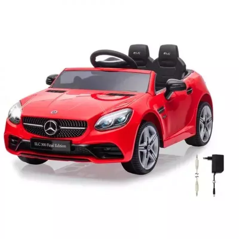 Carro deslizante Jamara Mercedes-Benz SLC a pilhas 12V vermelho