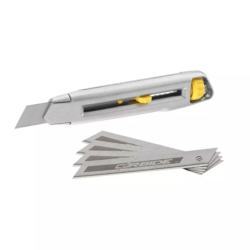 Faca de lâmina retrátil Stanley Interlock 18 mm