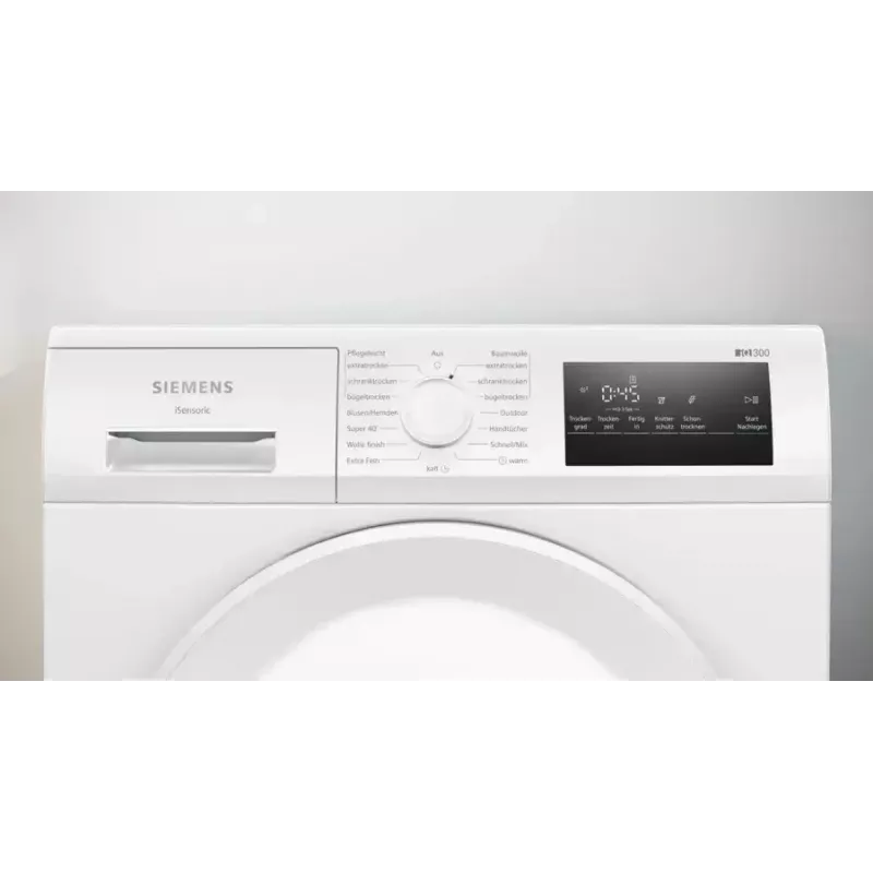 Máquina de secar roupa Siemens iQ300 WT43H004 de instalação livre carga frontal 8 kg branco