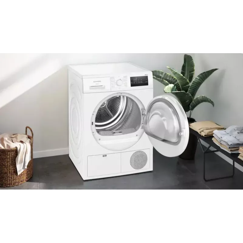 Máquina de secar roupa Siemens iQ300 WT43H004 de instalação livre carga frontal 8 kg branco
