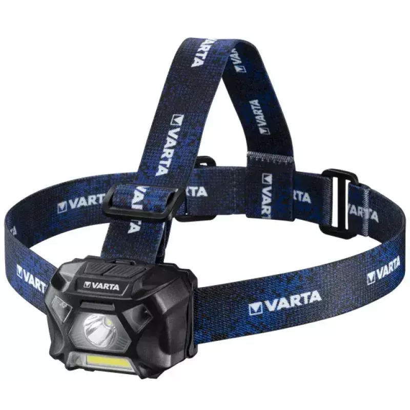 Lanterna de cabeça Varta WORK FLEX MOTION SENSOR H20 preto azul LED 150 lm 20 h