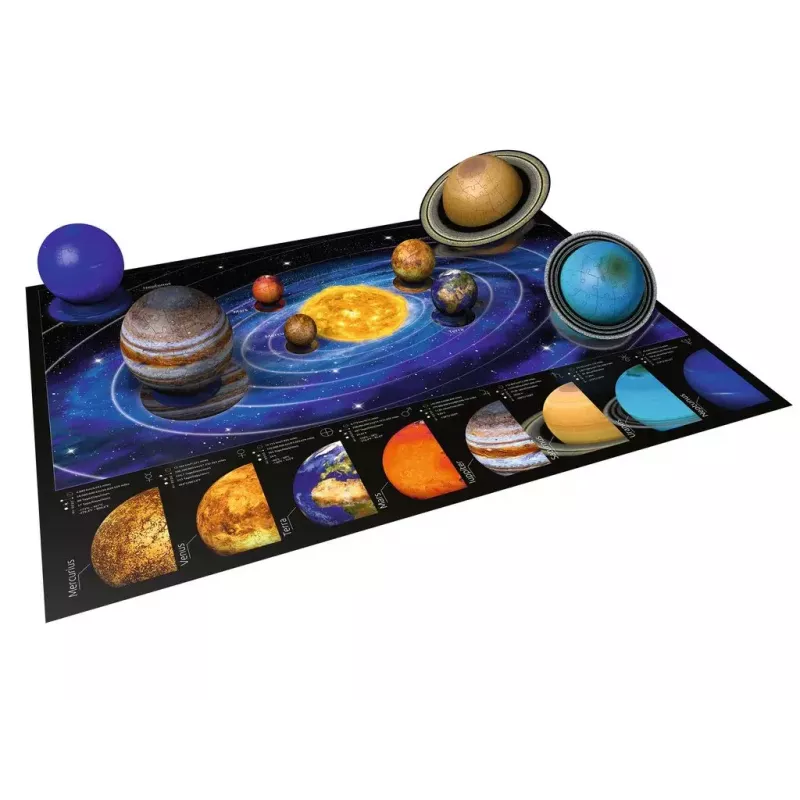 Puzzle 3D Ravensburger sistema planetário