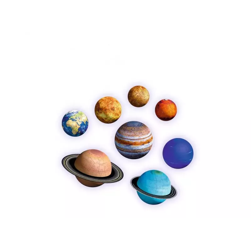 Puzzle 3D Ravensburger sistema planetário