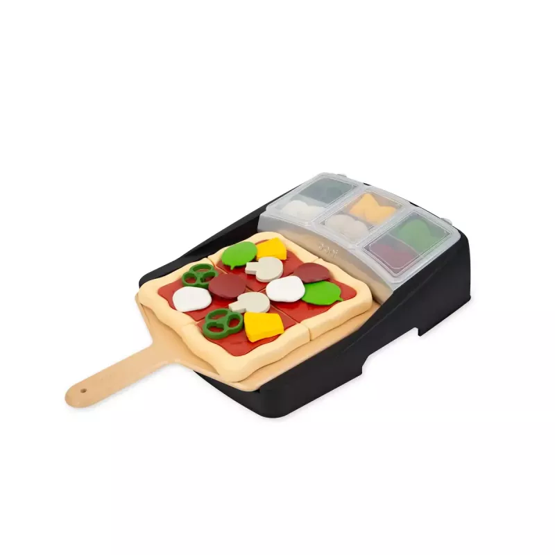 Conjunto de brincar de preparação de pizza Ooni 79150 com acessórios para fazer pizza