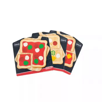 Conjunto de brincar de preparação de pizza Ooni 79150 com acessórios para fazer pizza