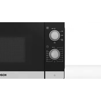 Micro-ondas Bosch Serie 2 FFL020MS2 preto, aço inoxidável micro-ondas solo de bancada 20 l 800 W