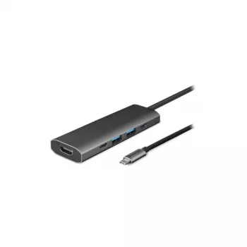 Estação de acoplamento para dispositivos móveis Chieftec DSC-502 USB Type-C cinzento