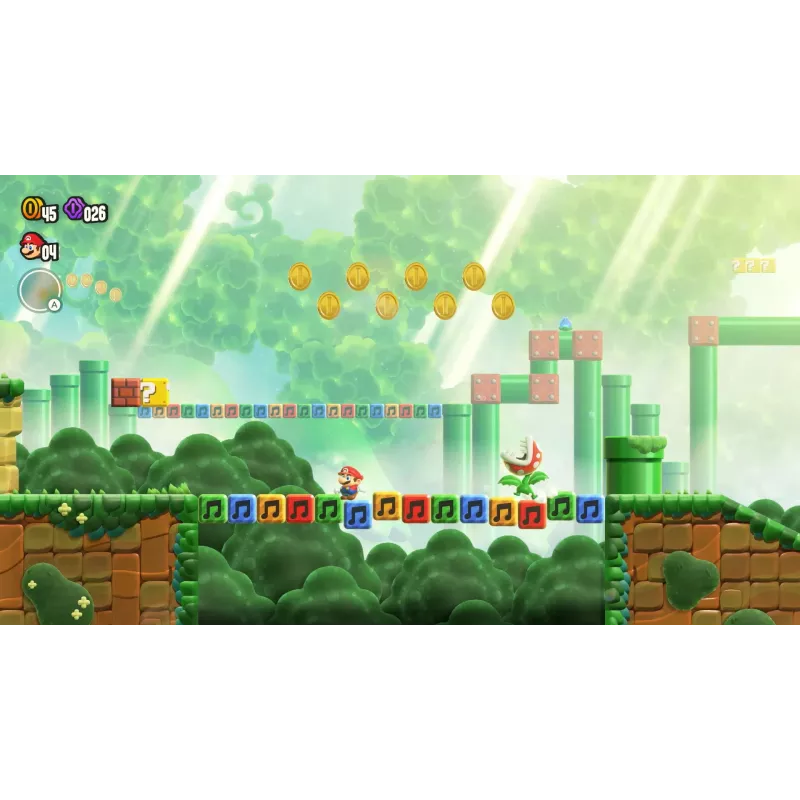 Nintendo Super Mario Bros. Wonder Standard Chinês tradicional, alemão, neerlandês, inglês, espanhol, francês, italiano, japonês, coreano, português, russo Nintendo Switch