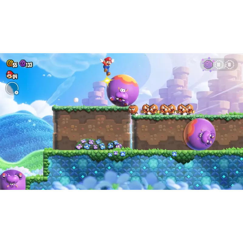 Nintendo Super Mario Bros. Wonder Standard Chinês tradicional, alemão, neerlandês, inglês, espanhol, francês, italiano, japonês, coreano, português, russo Nintendo Switch