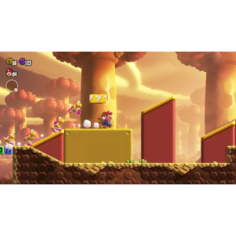Nintendo Super Mario Bros. Wonder Standard Chinês tradicional, alemão, neerlandês, inglês, espanhol, francês, italiano, japonês, coreano, português, russo Nintendo Switch