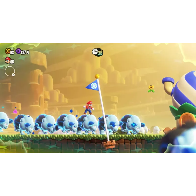 Nintendo Super Mario Bros. Wonder Standard Chinês tradicional, alemão, neerlandês, inglês, espanhol, francês, italiano, japonês, coreano, português, russo Nintendo Switch