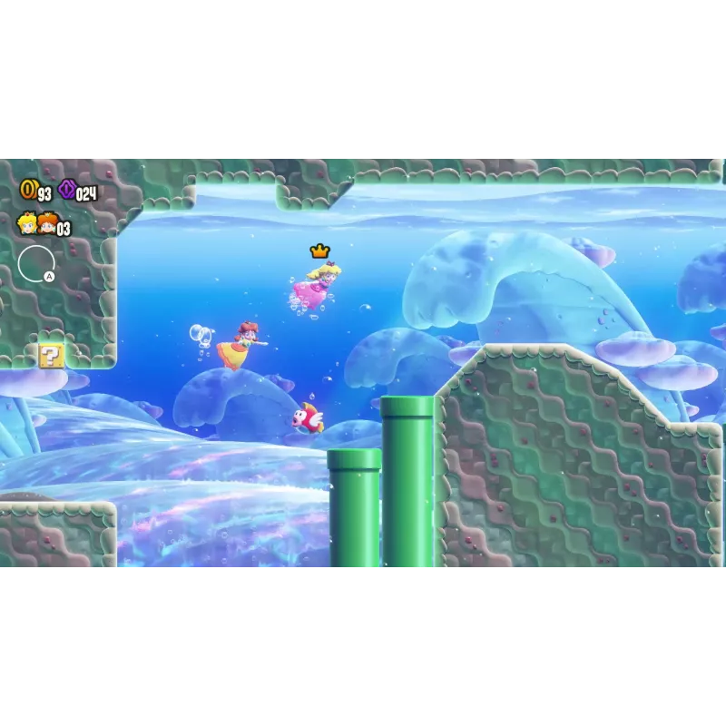 Nintendo Super Mario Bros. Wonder Standard Chinês tradicional, alemão, neerlandês, inglês, espanhol, francês, italiano, japonês, coreano, português, russo Nintendo Switch