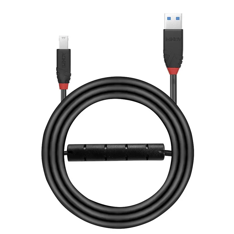 Cabo ativo USB 3.0 Lindy 10m fino