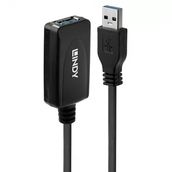 Cabo de extensão USB Lindy 5m USB 3.0 Active Extension