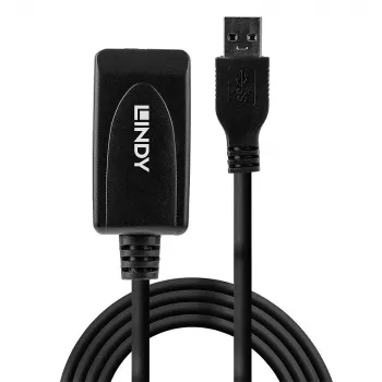 Cabo de extensão USB Lindy 5m USB 3.0 Active Extension
