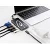 Docking station DeLOCK USB Type-C 3.2 4K HDMI DP 1080p VGA USB Hub PD 3.0