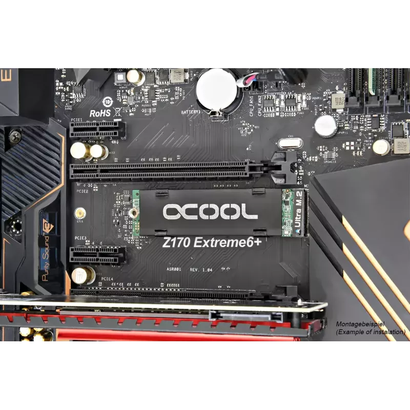Dissipador/refrigerador Alphacool HDX - M.2 SSD M01