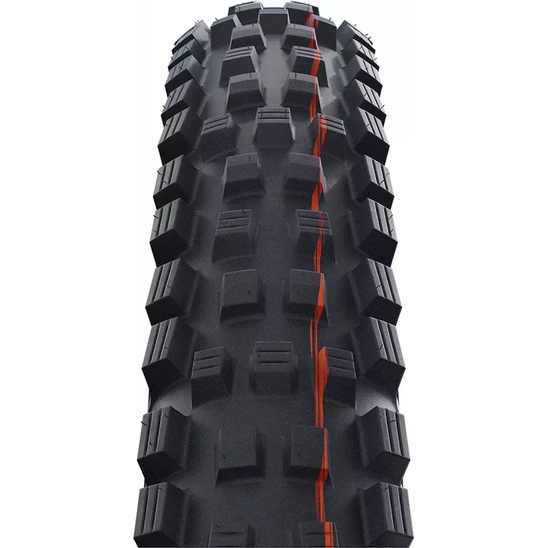 Pneu de bicicleta Schwalbe Magic Mary Super Gravity — preto/bronze