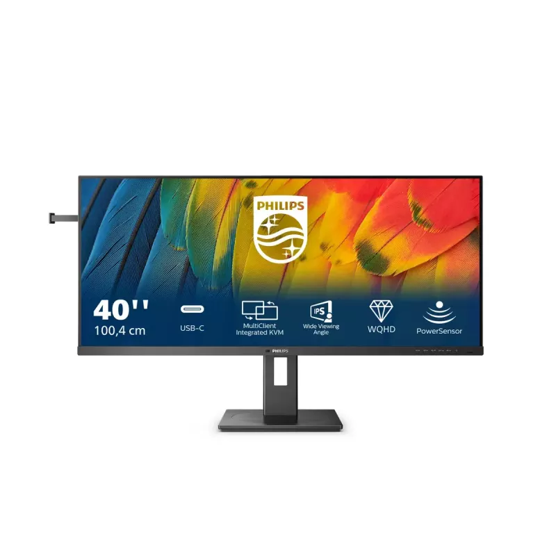Philips 5000 series 40B1U5600/00 Monitor de computador 101,6 cm (40 polegadas) 3440 x 1440 píxeis Wide Quad HD LCD preto