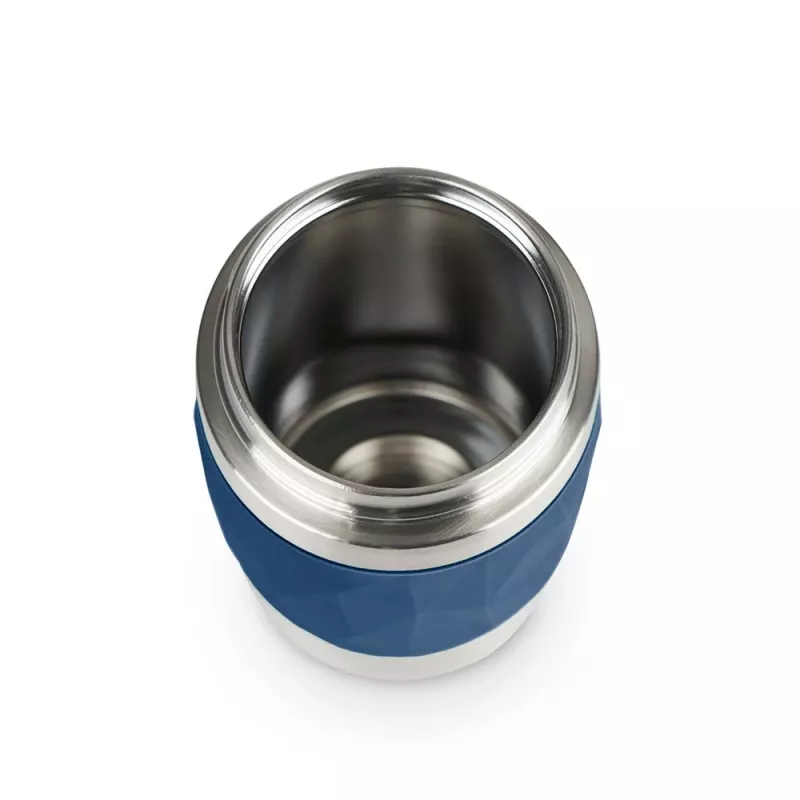 EMSA Caneca de viagem Compact 300 ml azul, aço inoxidável