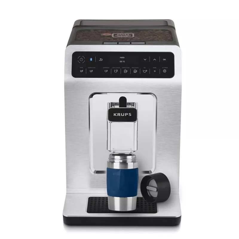 EMSA Caneca de viagem Compact 300 ml azul, aço inoxidável