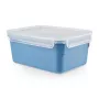 EMSA Caixa retangular Clip & Close 2,2 L azul 1 unid.