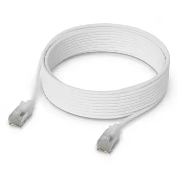 Cabo de rede Ubiquiti UACC-Cable-Patch-EL-C6A-8M-W Cat6a 8m