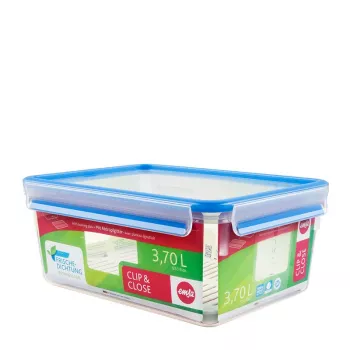 EMSA 512888 caixa de conservação caixa retangular 3,7 L transparente 1 unid.