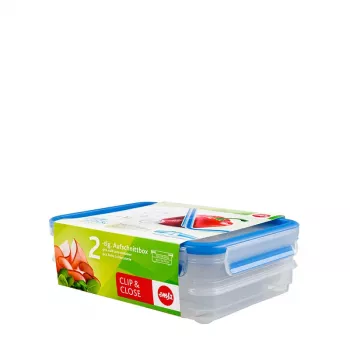 EMSA 513576 Caixa retangular para alimentos 0,6 L transparente 1 unid.