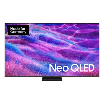 Smart TV Samsung GQ85QN80FAU 85 polegadas (2,16 m) QLED 4K Ultra HD, Motion Xcelerator, Wi‑Fi, DVB-T2/C/S2 — carbono/prateado