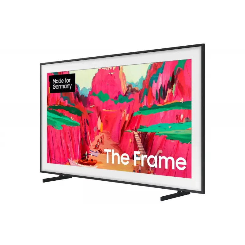 TV Samsung The Frame GQ75LS03FWU 75 polegadas (190,5 cm) Neo QLED 4K UHD Smart TV, Tizen, Wi‑Fi, preto