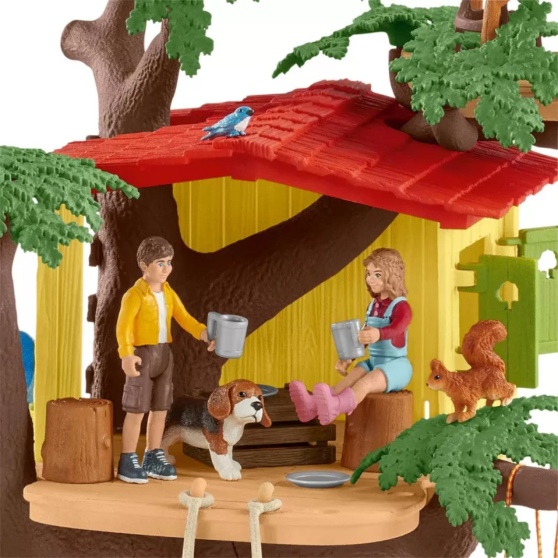Conjunto de brincar Schleich FARM WORLD Casa na Árvore da Aventura