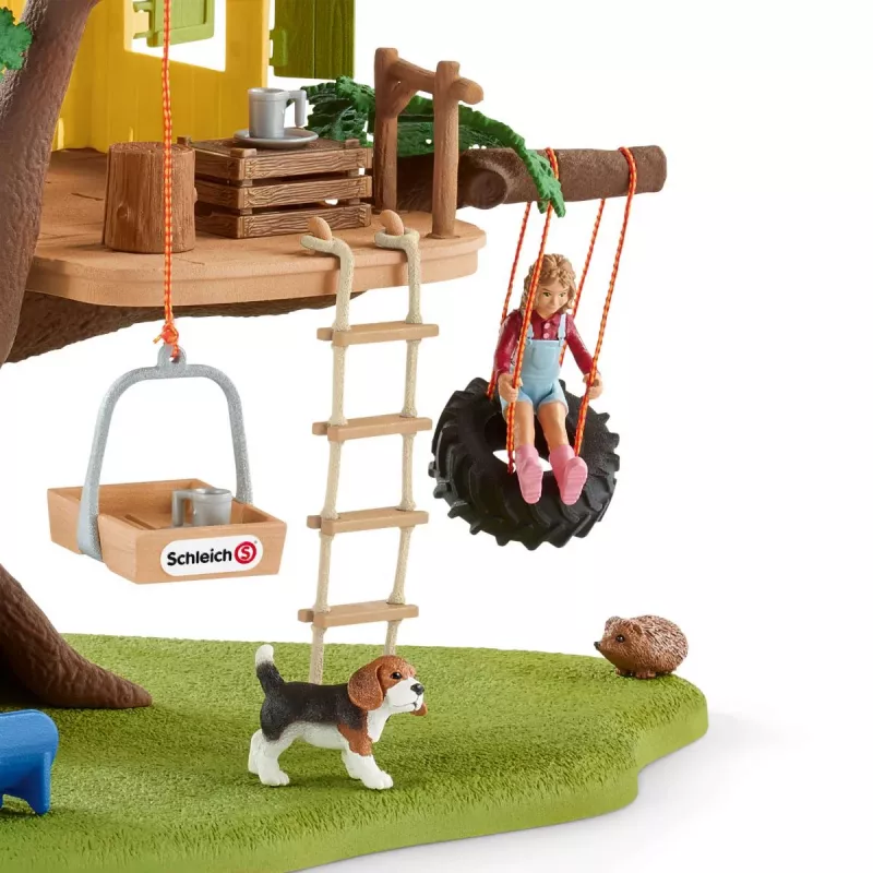 Conjunto de brincar Schleich FARM WORLD Casa na Árvore da Aventura