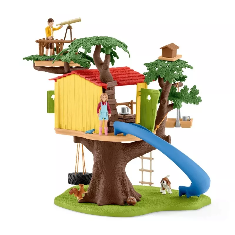Conjunto de brincar Schleich FARM WORLD Casa na Árvore da Aventura