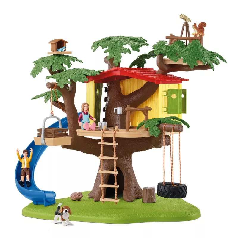 Conjunto de brincar Schleich FARM WORLD Casa na Árvore da Aventura