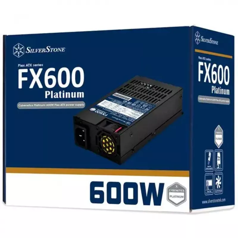Fonte de alimentação Silverstone FX600 Platinum 600 W